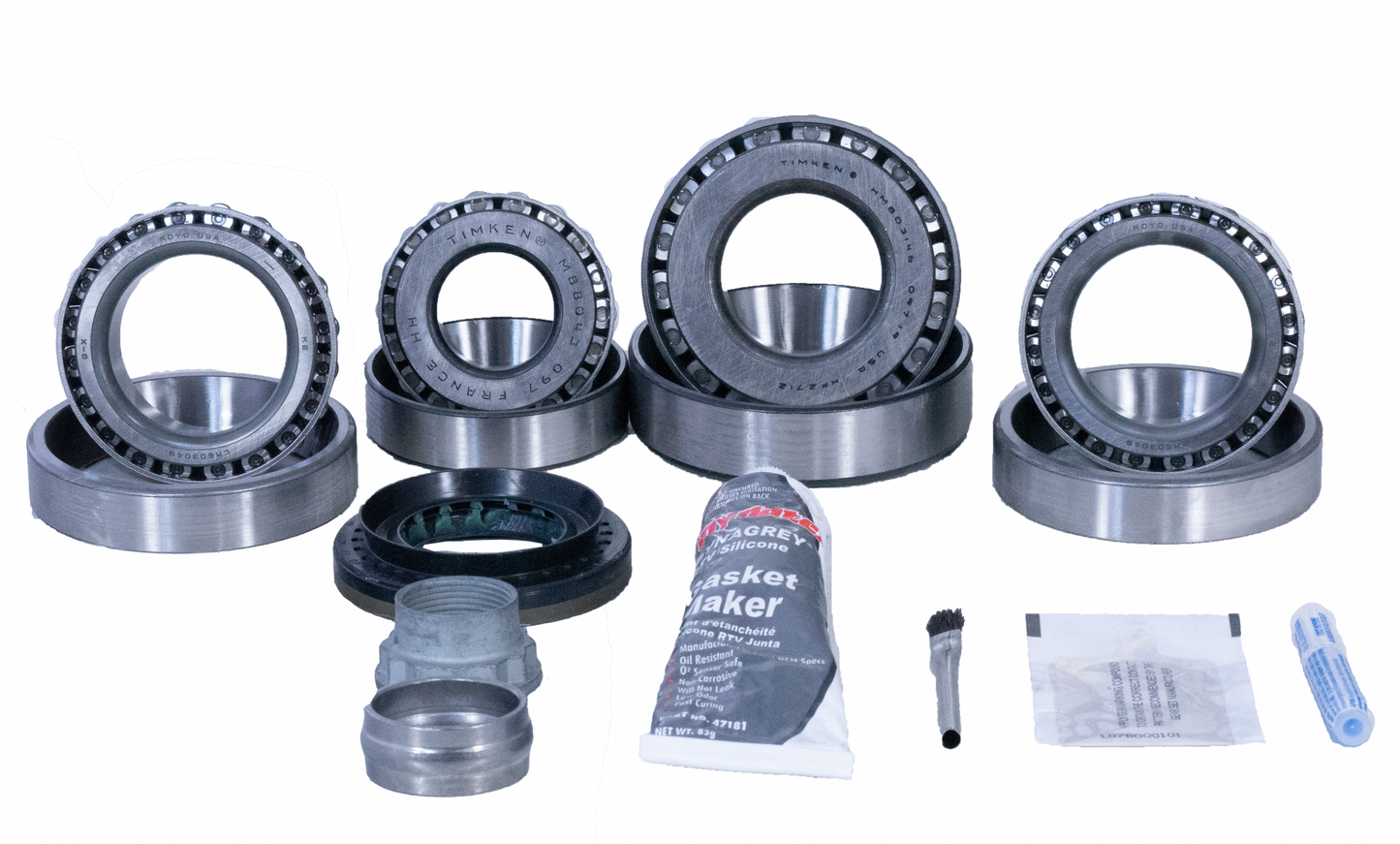 Chrysler C200 Front Master Kit 2005-10 Grand Cherokee Front (No Ring Gear Bolts) Revolution Gear and Axle