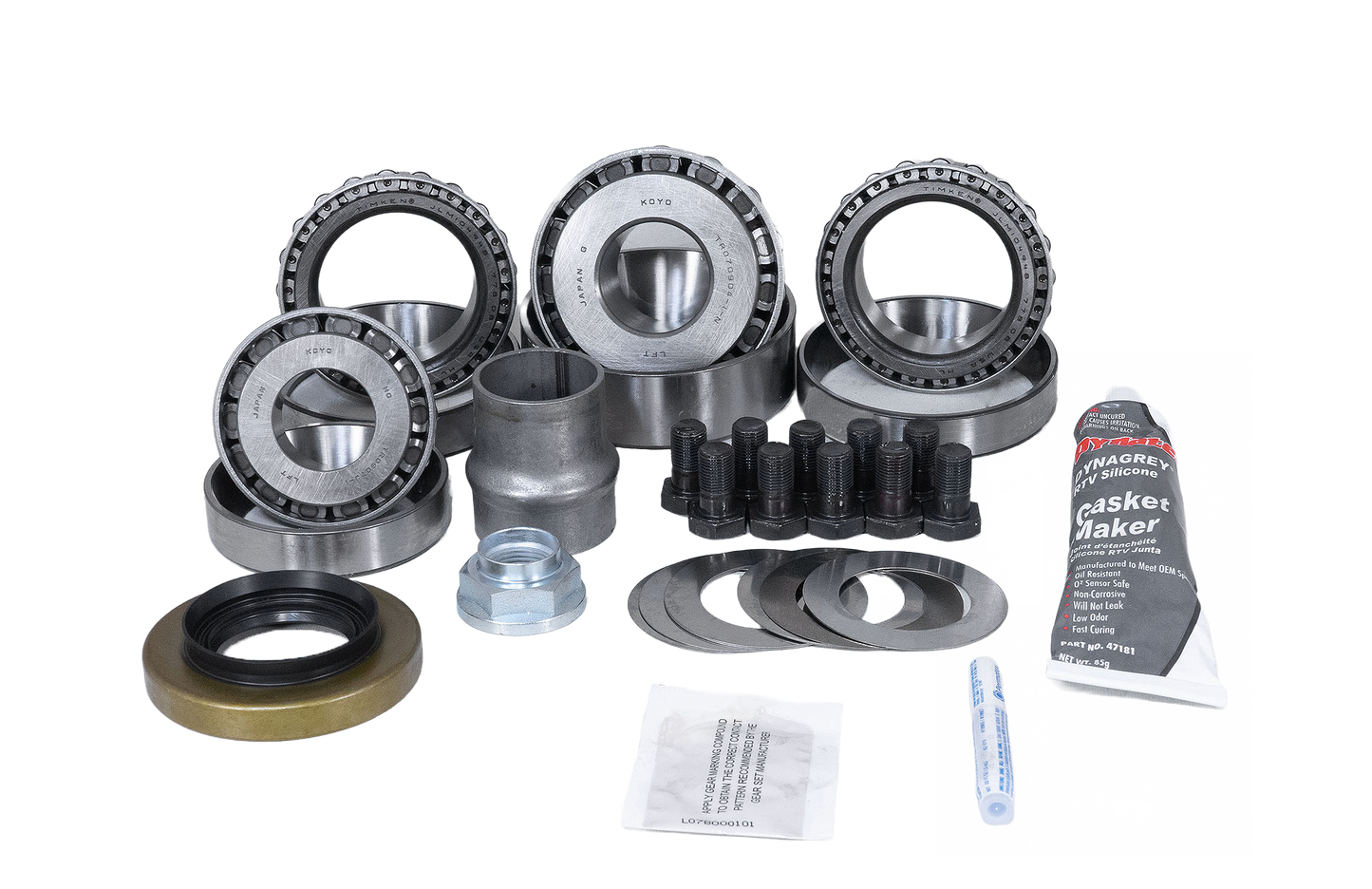 Toyota 8 Inch Reverse Front Master Overhaul Kit / Factory Locker Revolution Gear and Axle